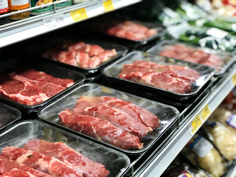 Antibeschlagfolie für Supermarktregale
