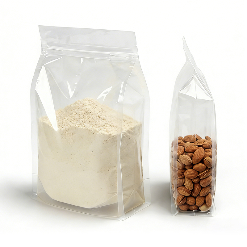 High-Performance Clear Flat Bottom Pouches (Powders, Soups & Seafood Series)